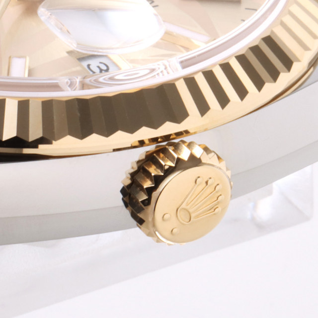 ロレックス デイトジャスト36 オイスターブレス 126233 ゴールデン パームモチーフ バー 3列 オイスターブレス ランダム番 新品 メンズ