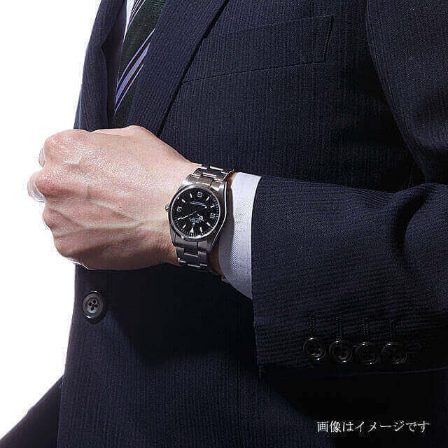 ロレックス エクスプローラー 114270 ブラック F番 中古 メンズ