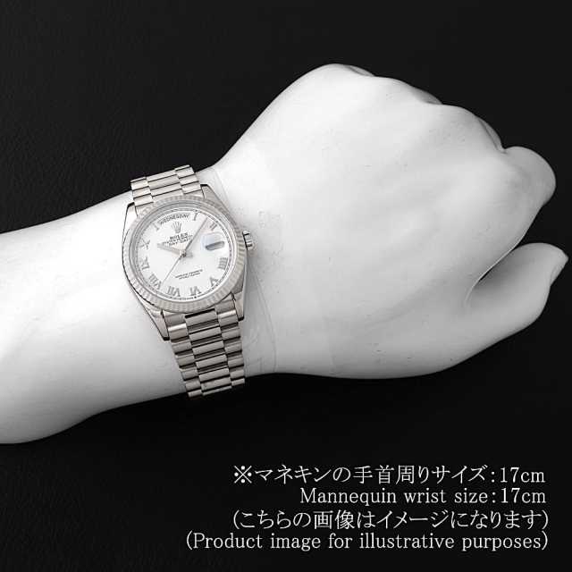 ロレックス デイデイト36 128239 ホワイト ローマ ランダム番 中古 メンズ 商品画像 6