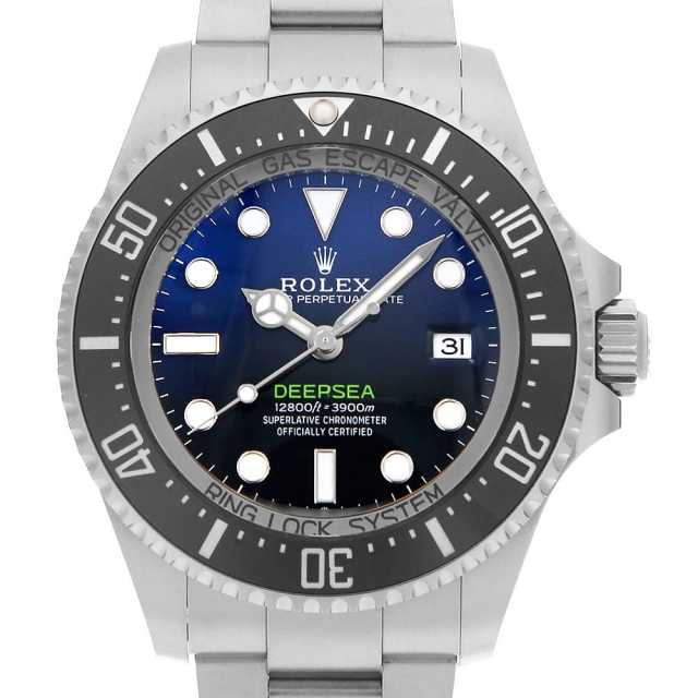 ロレックス ディープシー D-BLUE SEA-DWELLER表記無し 136660 ブルー ランダム番 中古 メンズ
