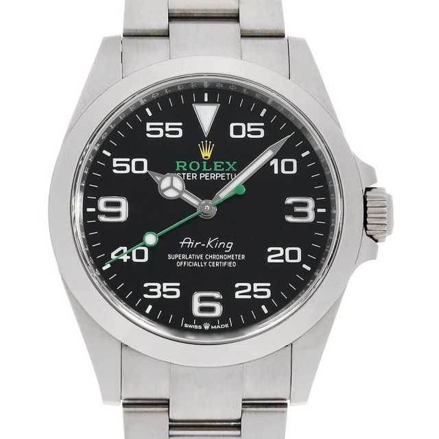 ロレックス エアキング 126900 ブラック ランダム番 中古 メンズ