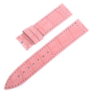 RASINオリジナル フランクミュラー ロングアイランド 尾錠用 クロコダイル 裏ラバー 艶消し ピンク 16mm-16mm FMLIAB1616 WEB限定品