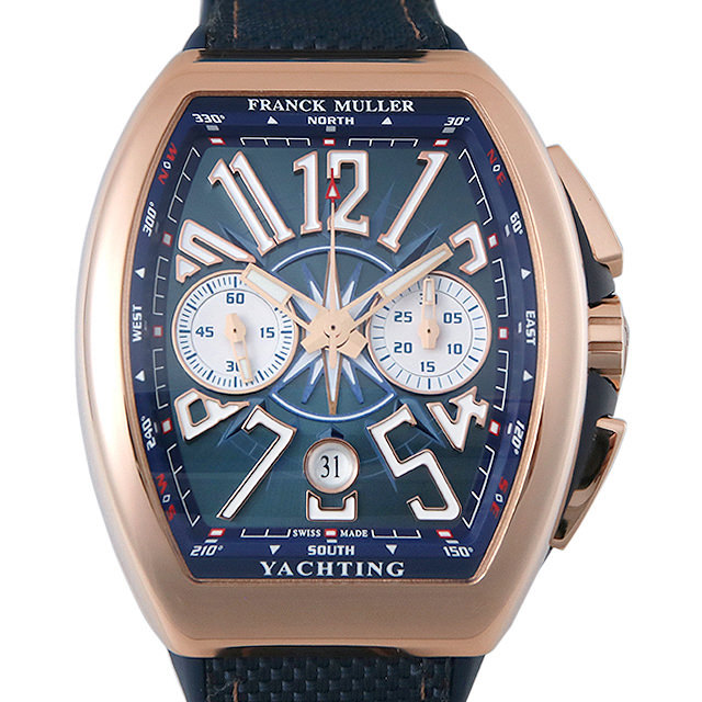 フランクミュラー ヴァンガード ヨッティング クロノグラフ V45CCDT YACHTING 5NBL 新品 メンズ