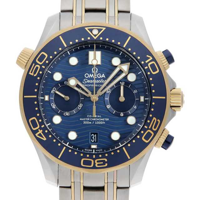 オメガ シーマスター ダイバー300M コーアクシャル マスタークロノメーター クロノグラフ 210.20.44.51.03.001 中古 メンズ 商品画像 1