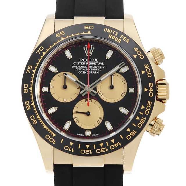 ロレックス コスモグラフ デイトナ 116518LN ブラック ×シャンパン ランダム番 中古 メンズ
