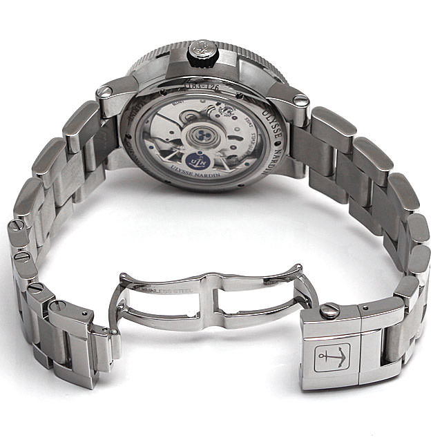 ユリスナルダン マリーン クロノメーター マニュファクチュール 1183-126-7M/61 新品 メンズ
