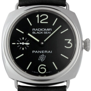 パネライ ラジオミール ブラックシール ロゴ アッチャイオ PAM00380 新品 メンズ