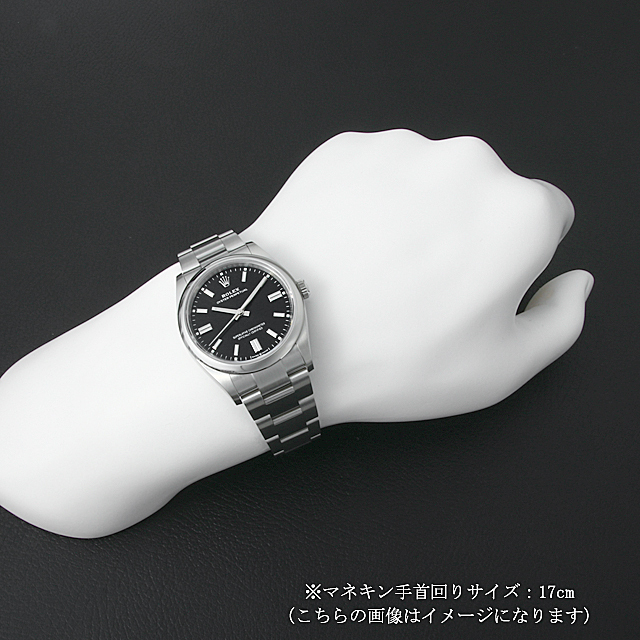 ロレックス オイスターパーペチュアル36 126000 ブラック 未使用 メンズ