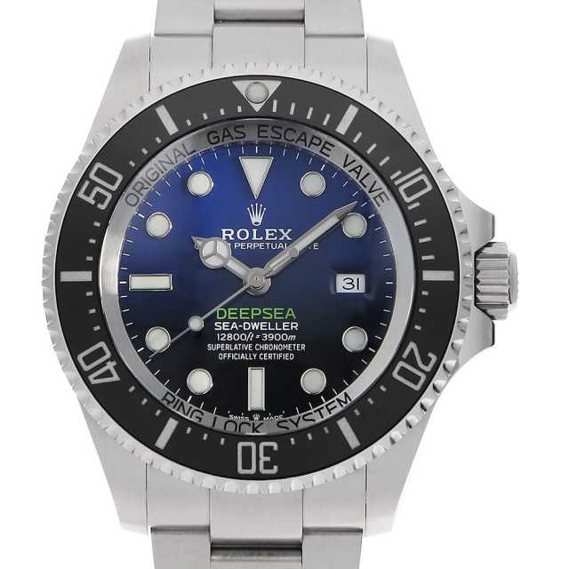 ロレックス ディープシー Dブルー 126660 ブルー ランダム番 中古 メンズ 商品画像 1