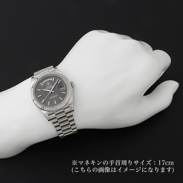 ロレックス デイデイト40 228239 スレート バー ランダム番 新品 メンズ