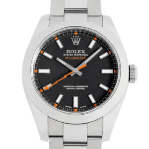 ロレックス ミルガウス 116400 ブラック V番 中古 メンズ