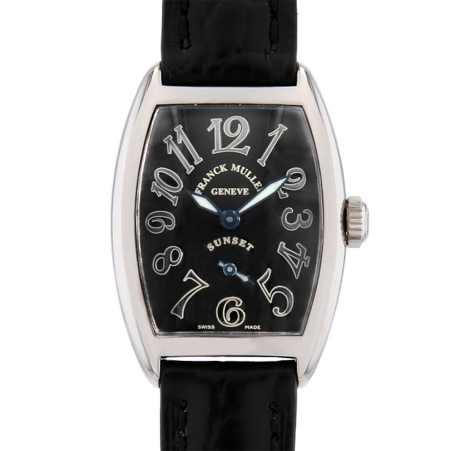フランクミュラー トノーカーベックス サンセット 1750S6 SUNSET WG 中古 レディース