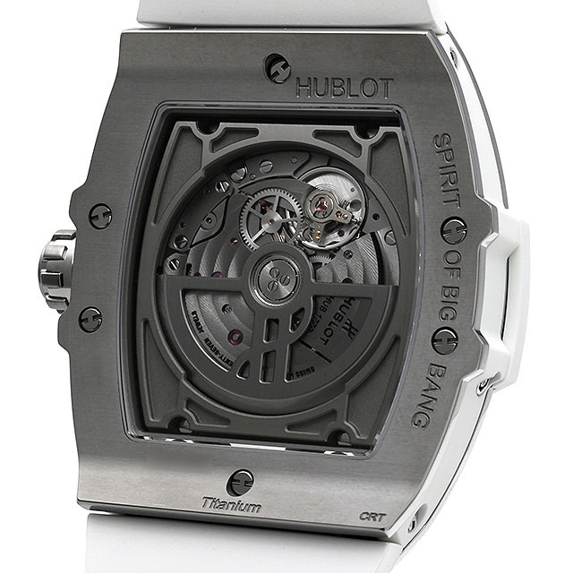 ウブロ スピリット オブ ビッグバン ムーンフェイズ チタニウム ホワイト ダイヤモンド 647.NE.2070.RW.1204 新品 メンズ