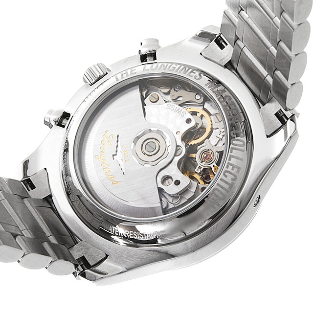 ロンジン マスターコレクション クロノグラフ ムーンフェイズ L2.673.4.78.6 新品 メンズ WEB限定品