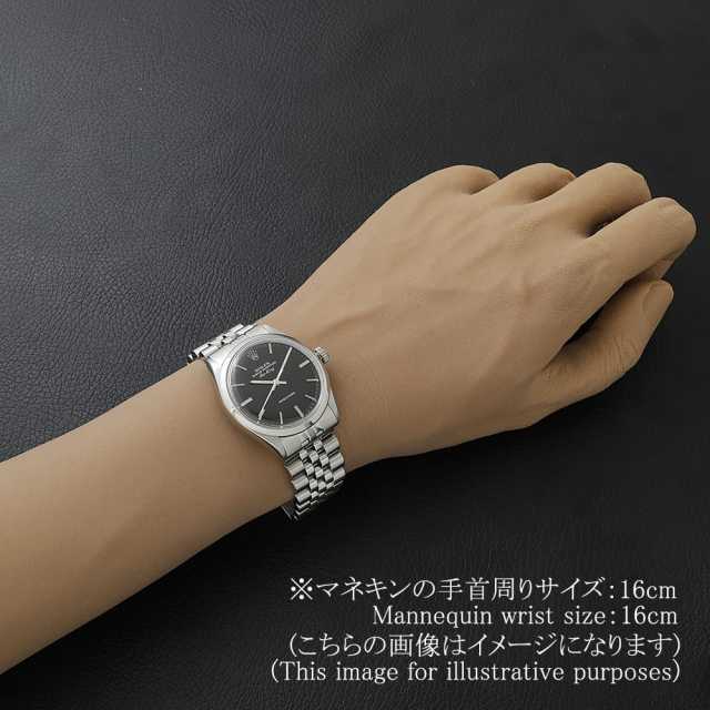 ロレックス エアキング 5500 ブラック バー オールトリチウム 24番 アンティーク メンズ