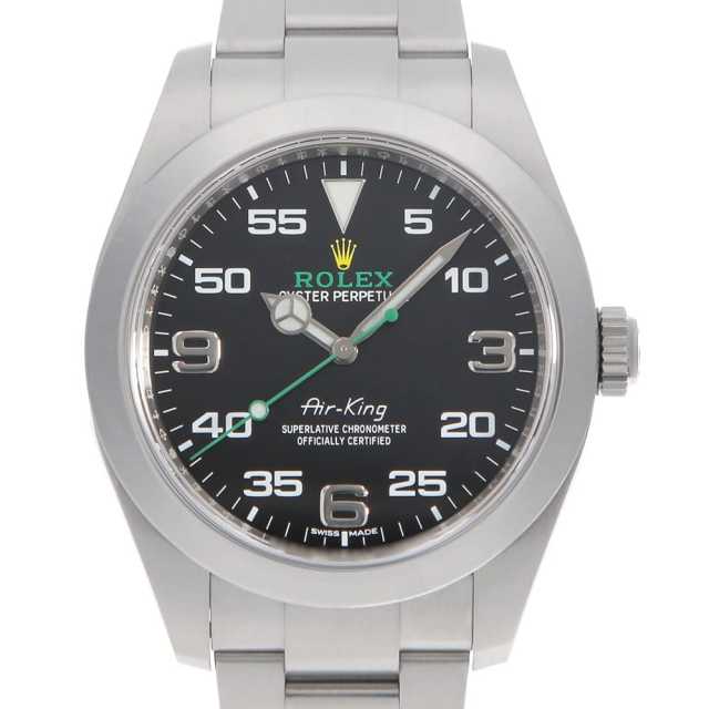 ロレックス エアキング 116900 ブラック ランダム番 中古 メンズ