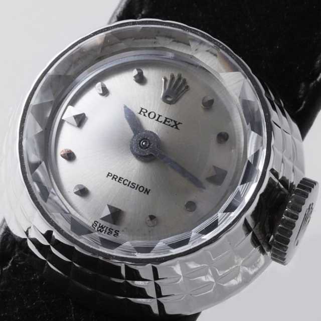 ロレックス カメレオン プレシジョン 2025 シルバー 13番 アンティーク レディース