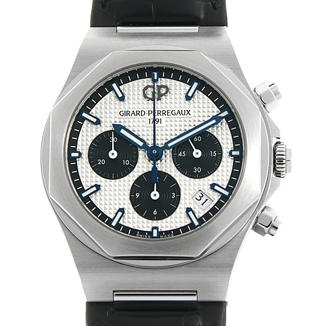 ジラールペルゴ ロレアート クロノグラフ 38mm 81040-11-131-BB6A 新品 メンズ