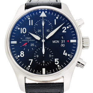 IWC パイロットウォッチ クロノグラフ IW377701 新品 メンズ