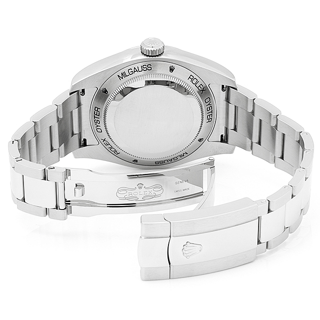 ロレックス ミルガウス 116400GV ブラック ランダムシリアル 中古 メンズ