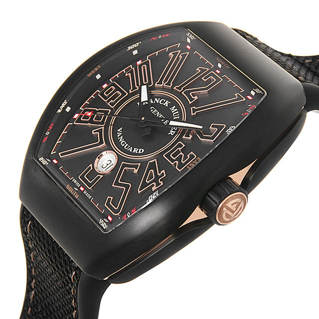 フランクミュラー ヴァンガード V45 SC DT TT NR BR 5N 新品 メンズ