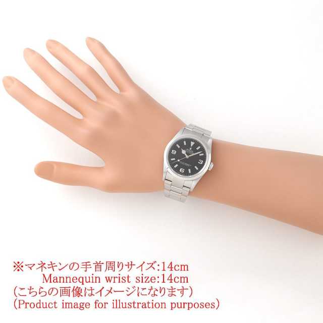 ロレックス エクスプローラーI 114270 ブラック Z番 中古 メンズ