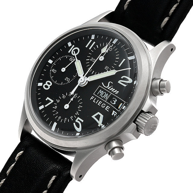 ジン 356.FLIEGER カウレザーストラップ 新品 メンズ