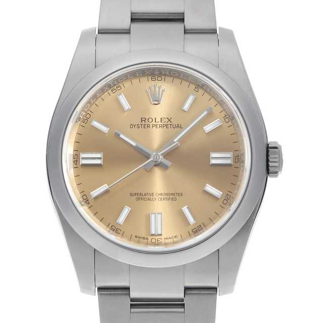 ロレックス オイスターパーペチュアル 116000 ホワイトグレープ バー ランダム番 中古 メンズ