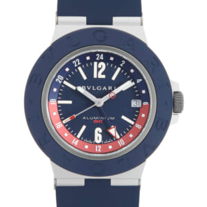 ブルガリ アルミニウム GMT 103554 中古 メンズ