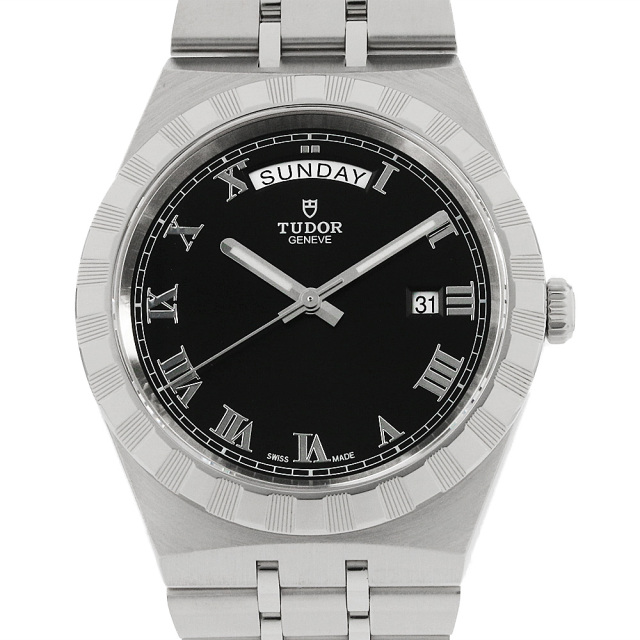 チューダー ロイヤル 28600 ブラック 中古 メンズ