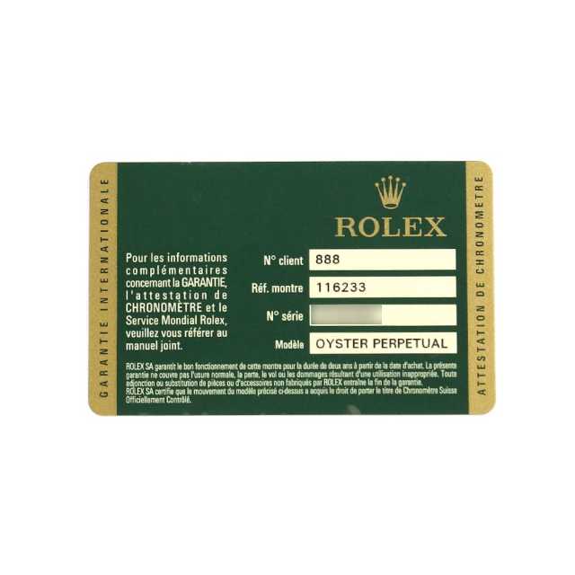 ロレックス デイトジャスト 10Pダイヤ 116233G シルバー 彫りコンピューター 5列 ジュビリーブレス G番 中古 メンズ