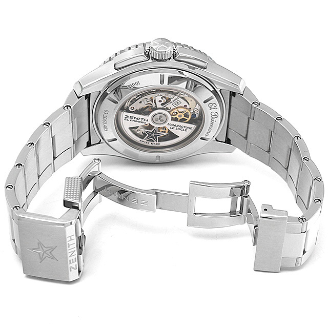 ゼニス エルプリメロ ストラトス フライバッククロノグラフ 03.2060.405/21.M2060 中古 メンズ